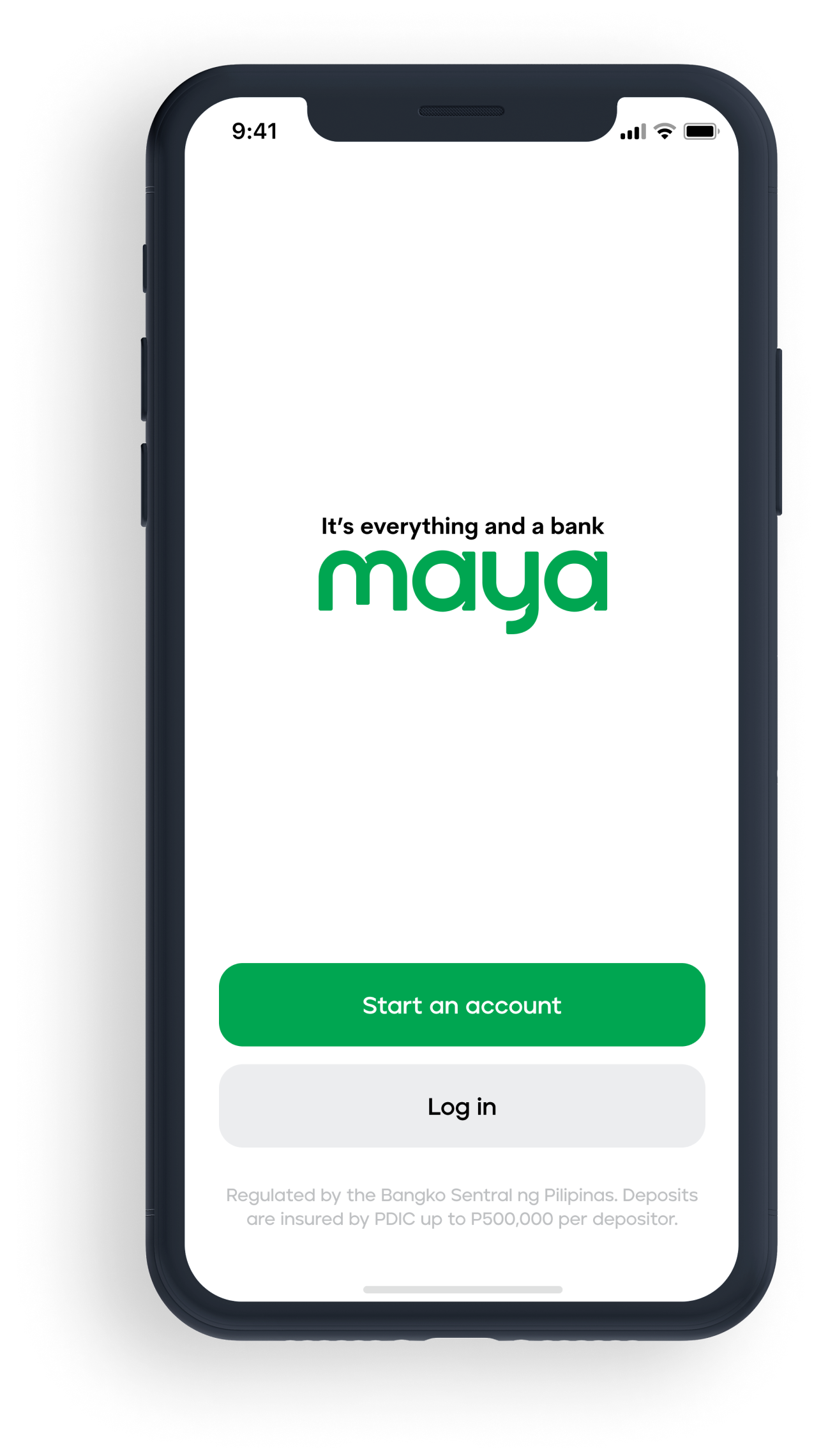 create an account